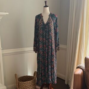 Natalie Martin Floral Caftan Maxi Dress